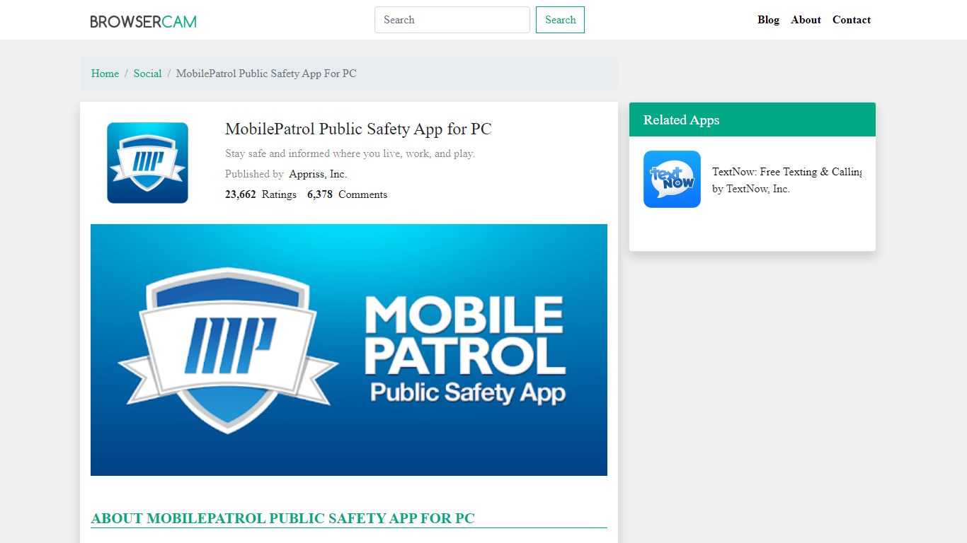 MobilePatrol Public Safety App for PC - How to Install on ... - BrowserCam